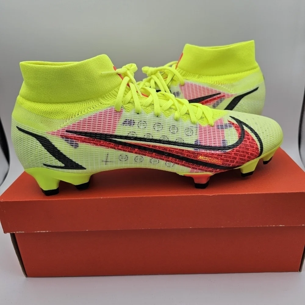 Nike Mercurial Superfly 8 Pro FG 'Motivation Pack' Soccer Cleats Men's Size 13